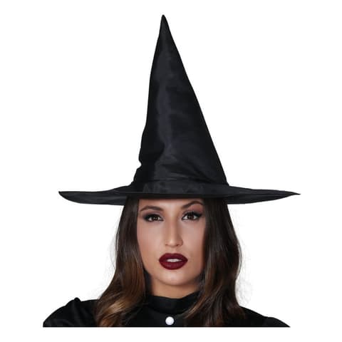 GUIRCA Halloween nõiamüts, must, täiskasvanule