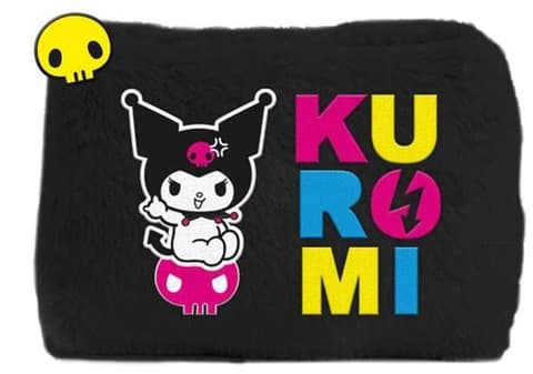 Pinal KUROMI (PUNK ROCKING OUT) PLUSH PENCIL CASE