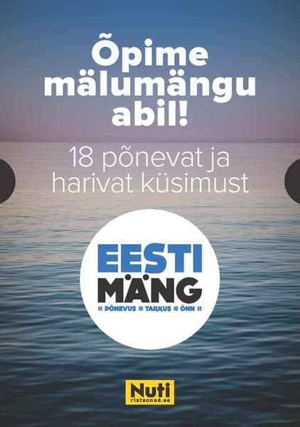 E-raamat: Õpime mälumängu abil. Eesti mäng