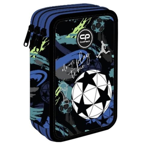 CoolPack pinal, täidetud, 3 lukuga - Jumper 3 Jalgpall