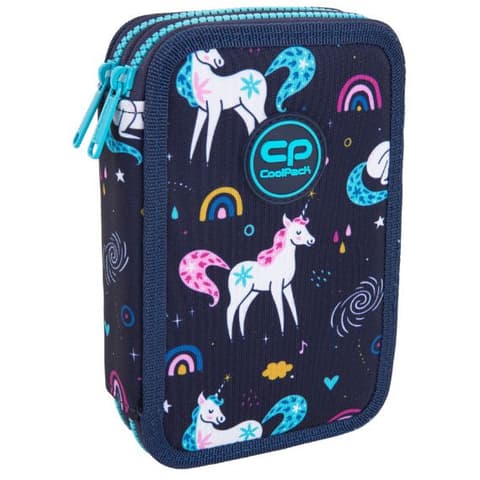 CoolPack pinal, täidetud, 2 lukuga - Jumper 2 Ükssarvik