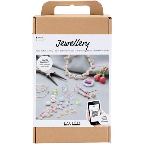 Käsitöökomplekt Starter Craft Kit Jewellery Vibrant Colours