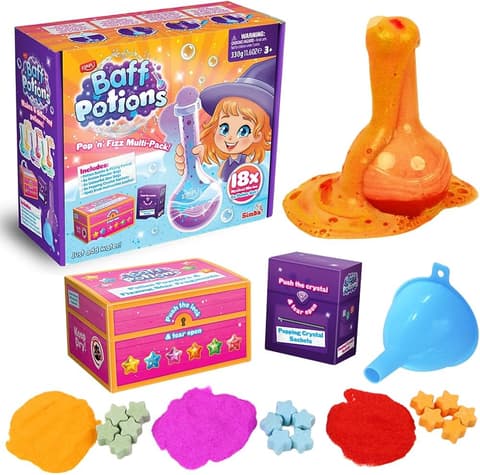 Sensoorne ja interaktiivne vannimäng Zimpli Kids Baff Potions 330g