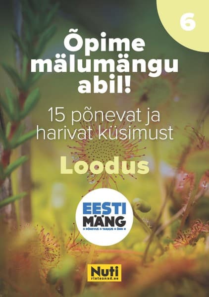 E-raamat: Õpime mälumängu abil! Eesti mäng. Loodus 2