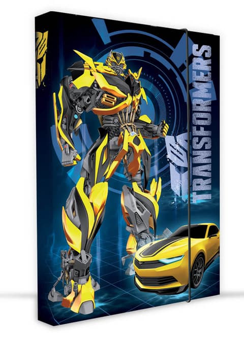 Vihikumapp TRANSFORMERS, A4, kummiga, laius 3 cm